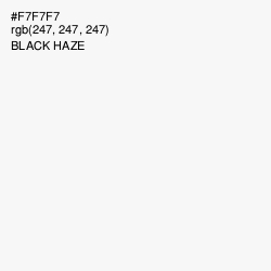 #F7F7F7 - Black Haze Color Image